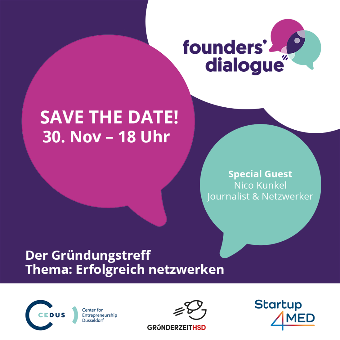 Founders' Dialogue am 30.11.2022